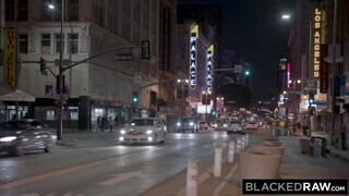 BlackedRaw - Sami White és Joey White édeshármasban kefélnek