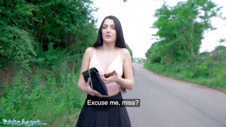 Public Agent - Katy Rose az erdőben kufircol