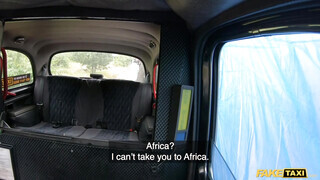 Fake Taxi - Zaawaadi az afrikai fiatal pina