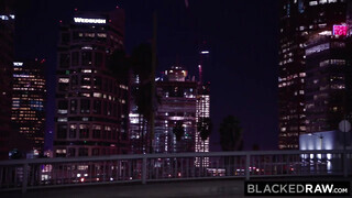 BlackedRaw - Skye Blue édeshármasban baszik