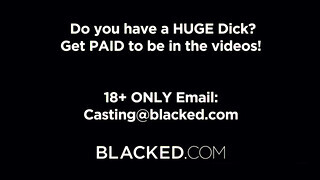 BlackedRaw - Lauren Phillips keményen popóba kurelva