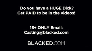 Blacked - Vörös szőrös cuncis csajszi meghágva