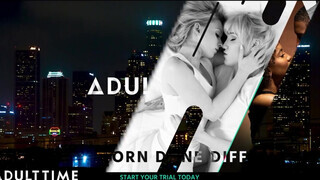 ADULT TIME - Krissy Lynn szőrös cunija megkúrelva