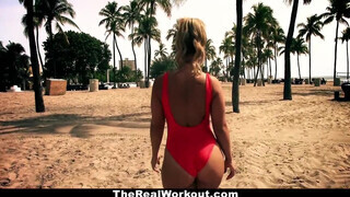 TheRealWorkout - A termetes popós Kelsi keményen megkefélve