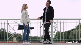 Casual Tinédzser Szex - bűbájos fekete csajszika és a barátja