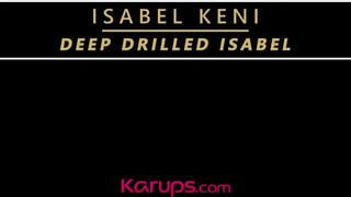 Isabel Keni megbaszva hatalmas dákóval - Karups