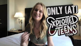 Exxx Teens - 18 éves világos szőke fiatal
