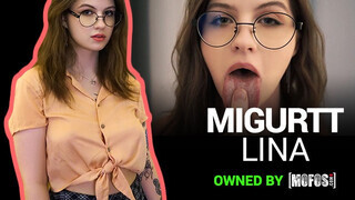 Mofos – Migurtt Lina benyeli a óriási fügyit