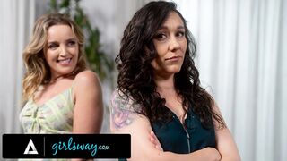 Feldühödött milf Sinn Sage félreérti a bűbájos szomszéd Charlie Forde csinos közeledéseit